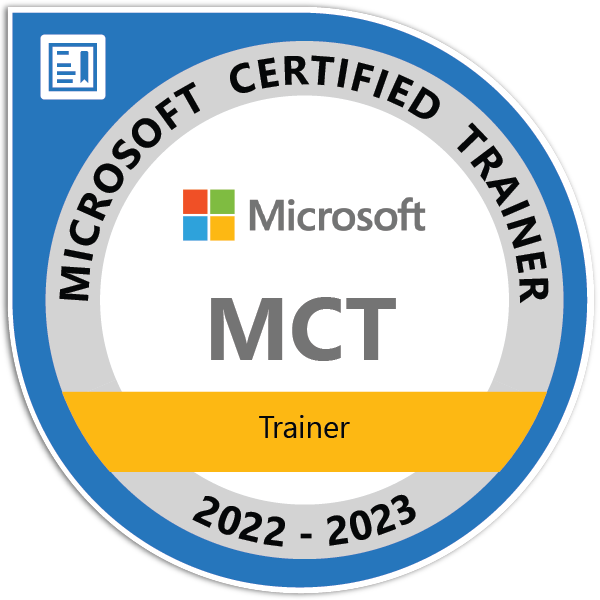 Muhammad Imran, Microsoft Certified Trainer